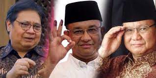  Airlangga, Prabowo, Anies Diprediksi Bersaing di Pilpres